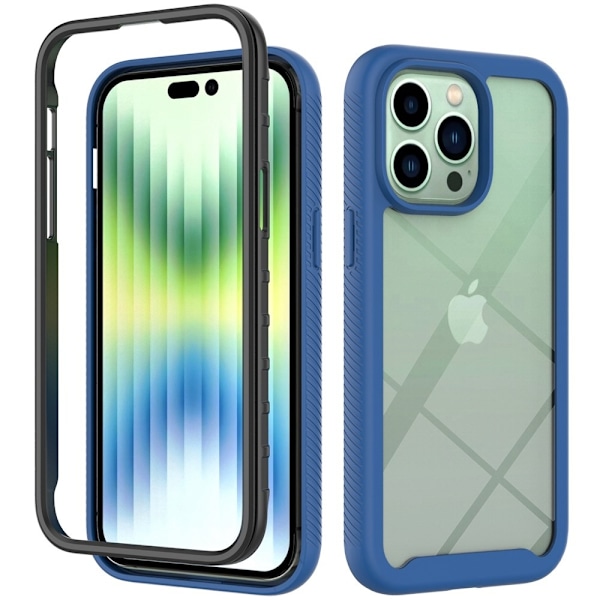 Shockproof TPU Skal till iPhone 14 Pro Max - Mörk Blå Blå