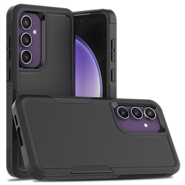 Samsung Galaxy S24 FE Stötsäkert Skal - Svart Svart