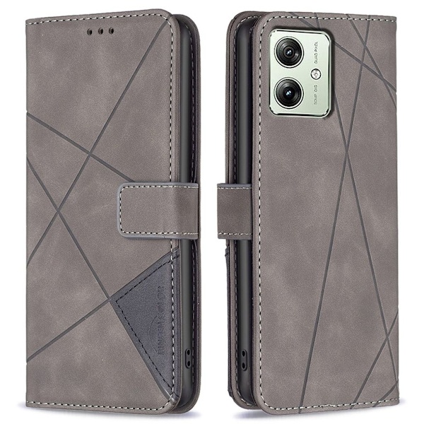 BINFEN COLOR BF05 Motorola Moto G54 5G fodral - Grå grå