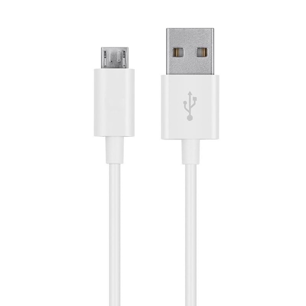 SiGN USB-A till Micro-USB Kabel 3m - Vit Vit