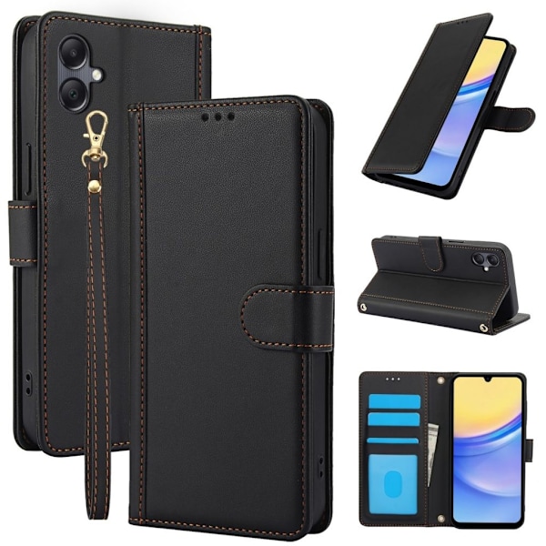 SY-003 Samsung Galaxy A06 Fodral med Handgrepp - Svart Svart