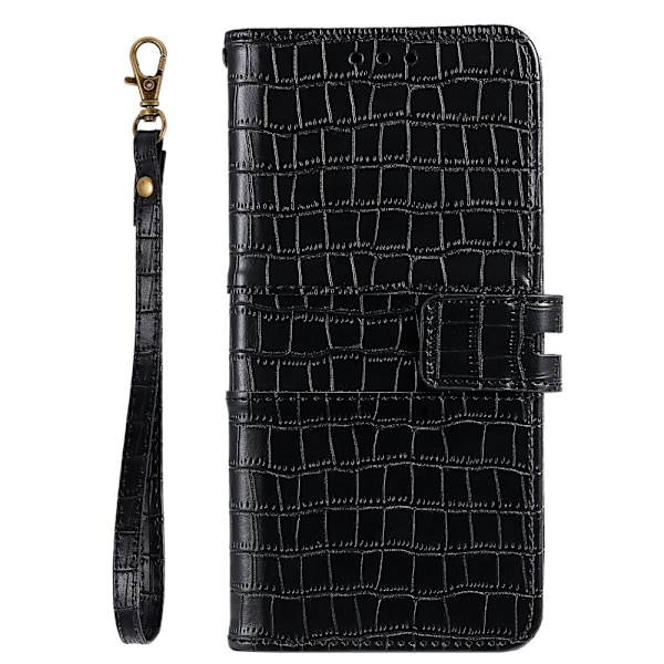 Crocodile Plånboksfodral för Samsung Galaxy S20 Ultra - Svart Svart