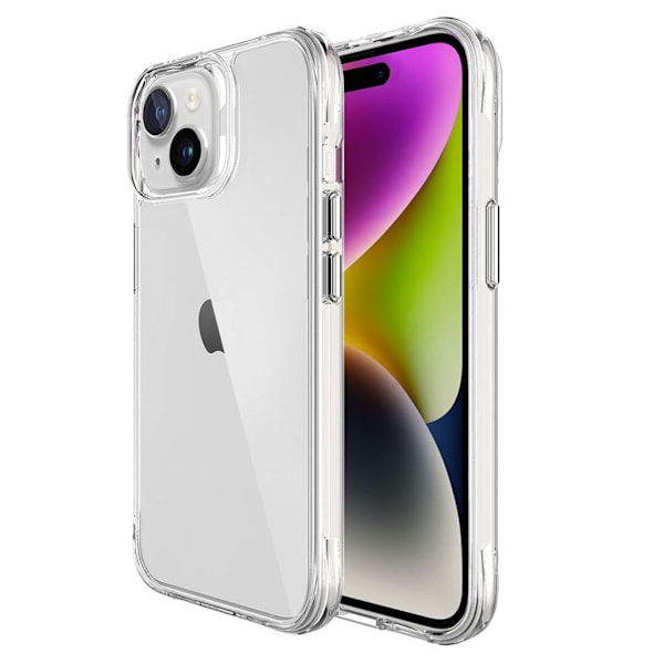 Mjukt iPhone 15 skal - Transparent Transparent