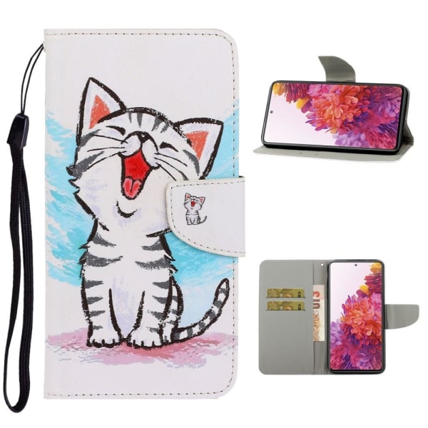 Pattern Printing Fodral till Samsung Galaxy S20 FE - Cute Cat Cute Cat