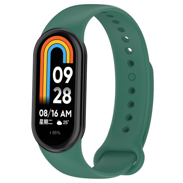 Bekvämt Xiaomi Mi Band 8 klockarmband - Grönt Grön