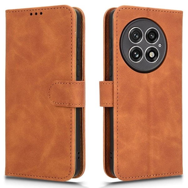 OnePlus 13 Plånboksfodral - Brun Brun