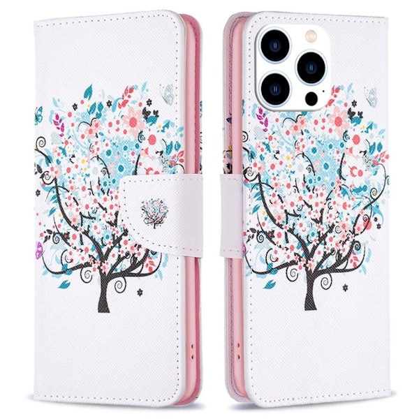 iPhone 15 Pro fodral med tryck- Flower Tree