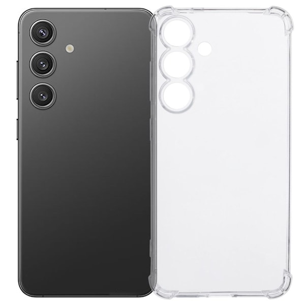 Samsung Galaxy S25 Plus Skal med förstärkta hörn - Transparent Transparent
