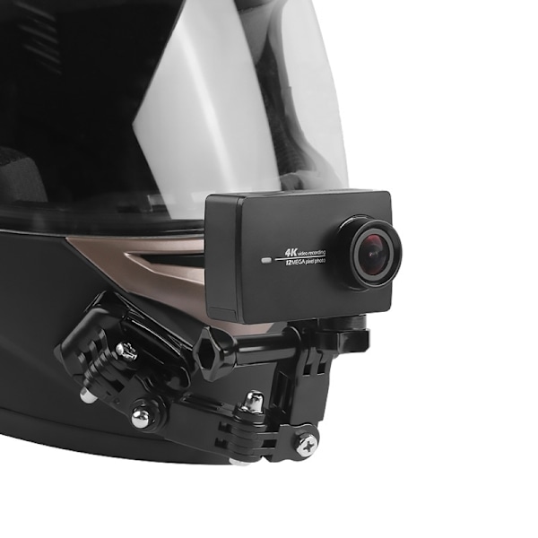 Hjälmfäste för GoPro - Svart Svart