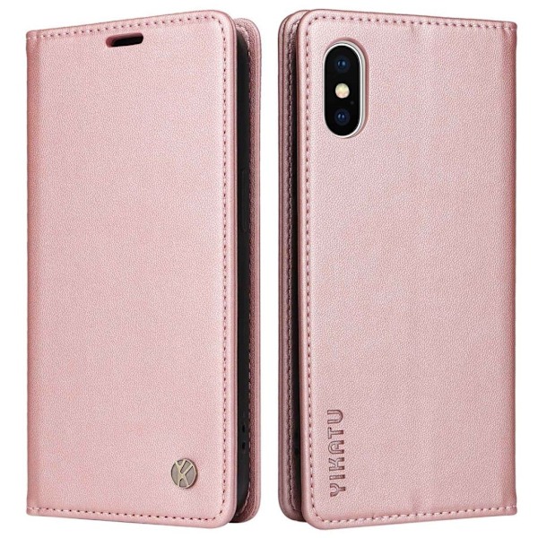 YIKATU iPhone X/XS fodral - Roséguldfärgat Rosa