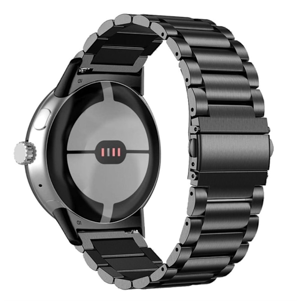 Solitt Google Pixel Watch Armband - Svart Svart