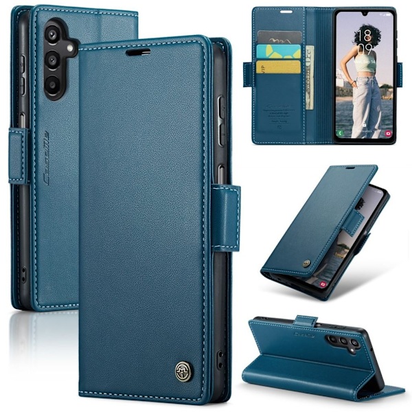 CASEME Samsung Galaxy A16 Plånboksfodral - Blå Blå