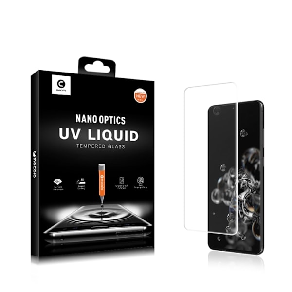 MOCOLO UV Skärmskydd i 3D Härdat Glas för Samsung Galaxy S20 Ultra
