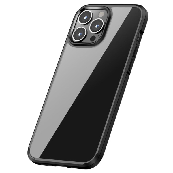 iPhone 14 Pro Max Crystal Clear Series Skal - Svart Svart