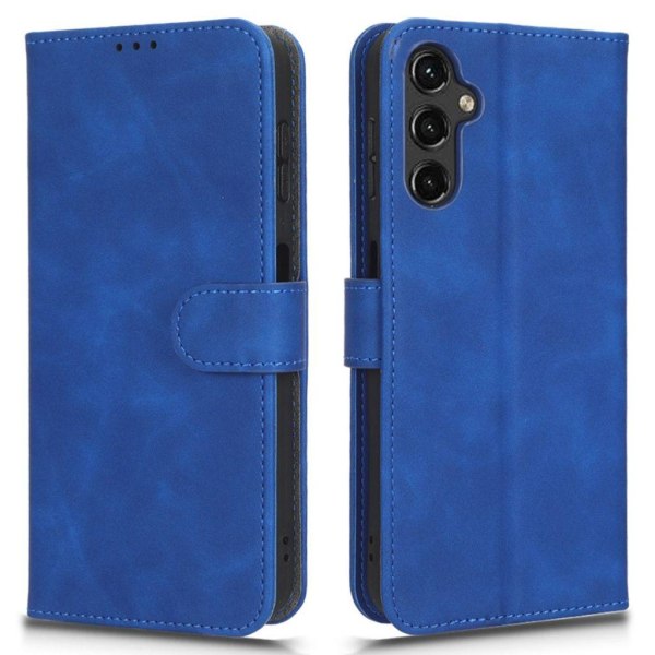 Samsung Galaxy A14 fodral med en rem - Blå Blå