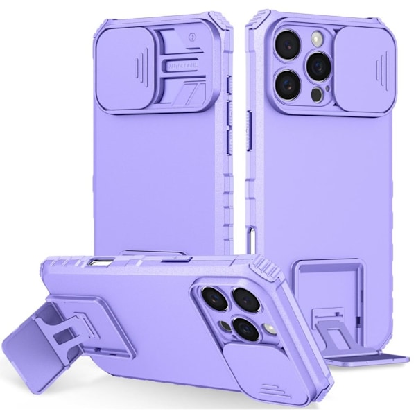 iPhone 16 Pro Max Skal med kameraskydd - Lila Lila