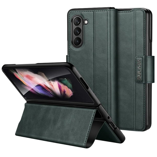 SULADA Samsung Galaxy Z Fold6 5G fodral - Mörkgrön Grön