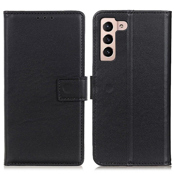 Samsung Galaxy S22 5G premium plånboksfodral - Svart Svart