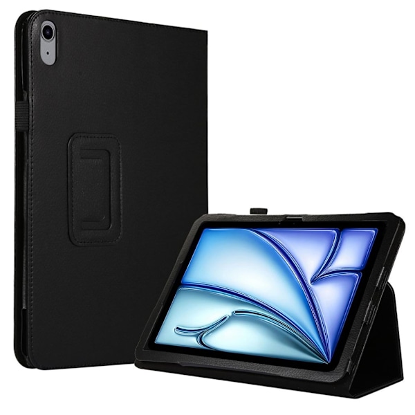 iPad Air 11" 2024/2025 Fodral med stativ - Svart Svart