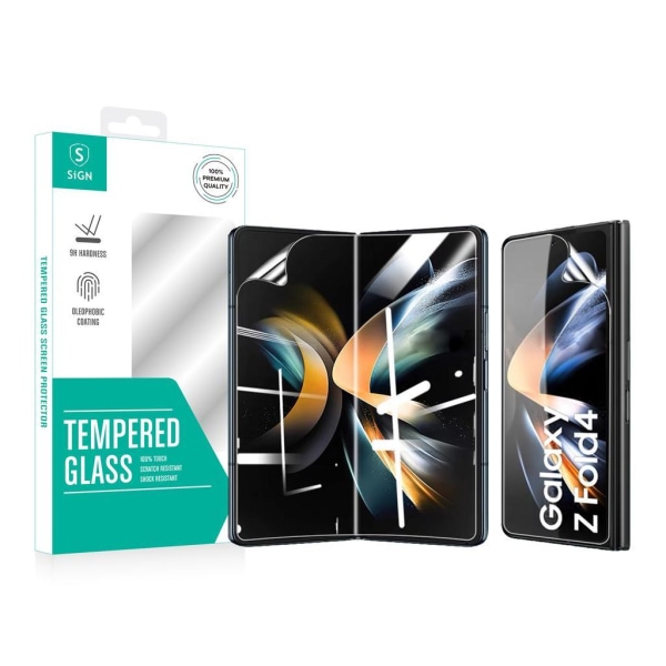 SiGN Ultratunn TPU Skärmskydd för Samsung Galaxy Z Fold 4