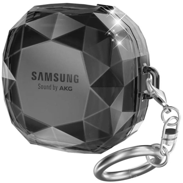 AHASTYLE WG84 Samsung Galaxy Buds Live/Pro/2/2 Pro fodral - Svar Svart