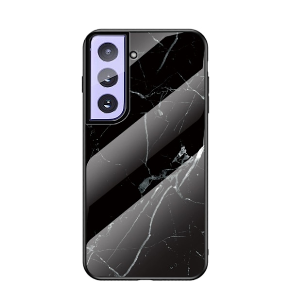 Marble Skal för Samsung Galaxy S21 - Svart Svart