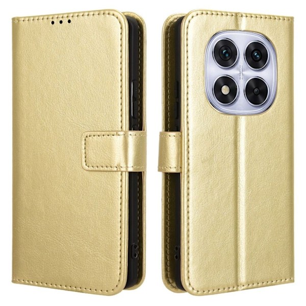 Xiaomi Redmi Note 14 Pro / Pro+ 5G Plånboksfodral - Guld Guld