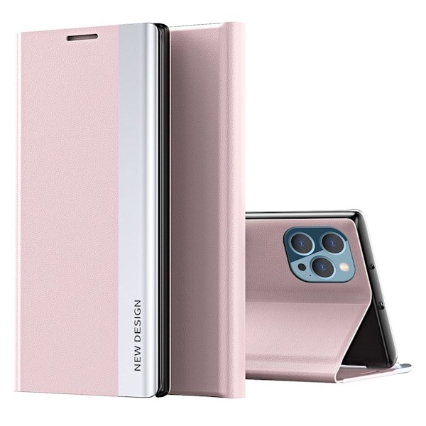 iPhone 16 Pro Max Fodral med stativ - Rosa Rosa