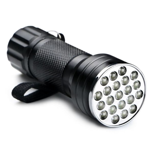 UV Ficklampa 21 LED-lampor 395NM