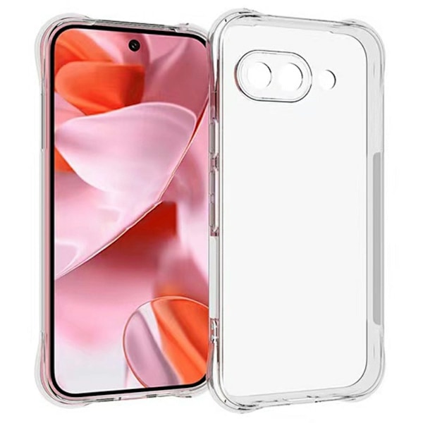 Google Pixel 9a Skal i TPU - Transparent Transparent