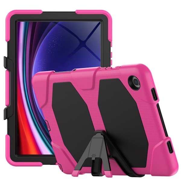 Samsung Galaxy Tab A9 Plus Skal med Stativ - Rosa Rosa