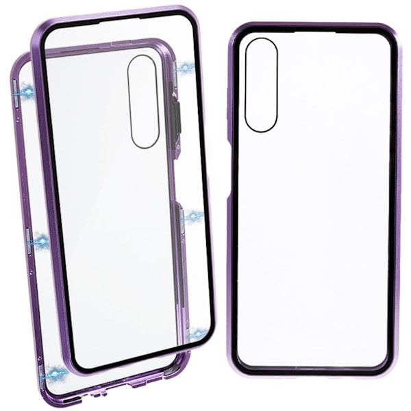 Samsung Galaxy A14 5G skal med en dubbelsidig design - Lila Lila