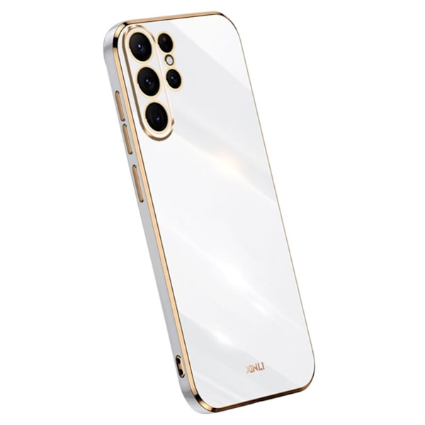 XINLI Samsung Galaxy S24 Ultra TPU-skal - Vit Vit