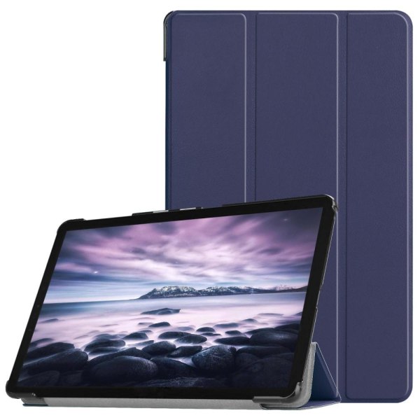 Tri-fold Fodral för Samsung Galaxy Tab A 10.5 - Mörkblå Blå
