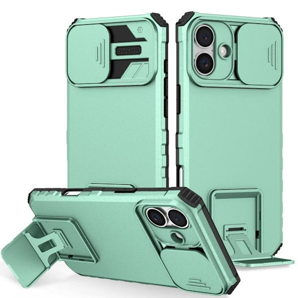 iPhone 16 Plus Skal med kameraskydd - Mint