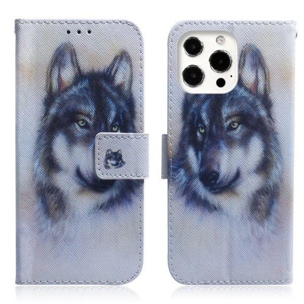 IPhone 13 Pro premium plånboksfodral - Wolf Wolf