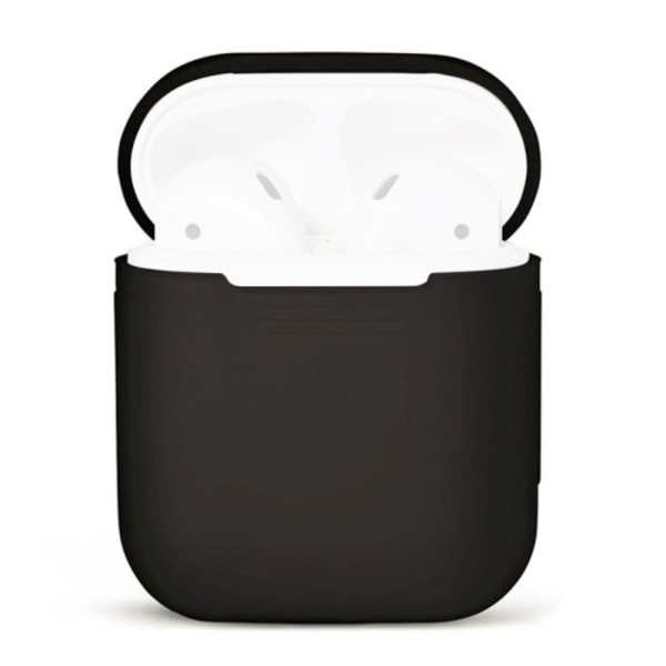 SiGN Skyddsfodral i silikon för Apple AirPods - Svart Svart