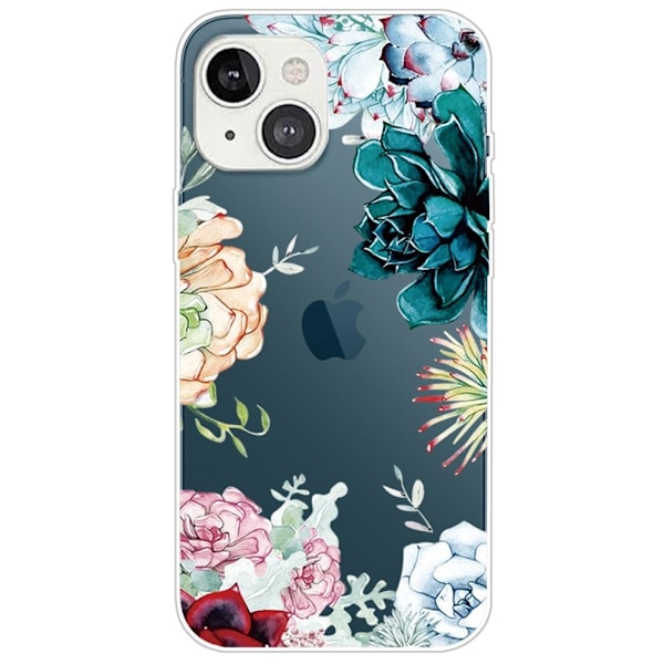 Flexible Skal iPhone 14 Plus - Flower Flower
