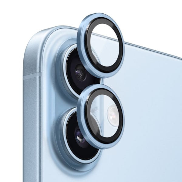 NORTHJO iPhone 17 Linsskydd 9H - Blå Blå