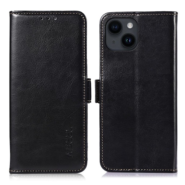 ABEEL iPhone 15 Plus fodral - Svart Svart