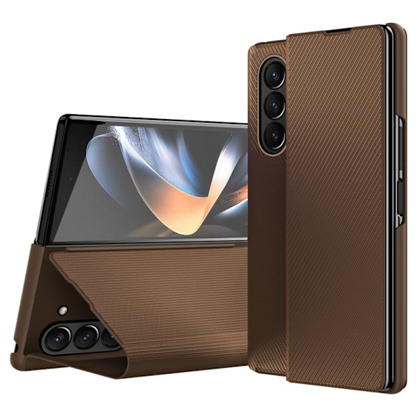 Samsung Galaxy Z Fold6 5G smartphone fodral - Brun Brun