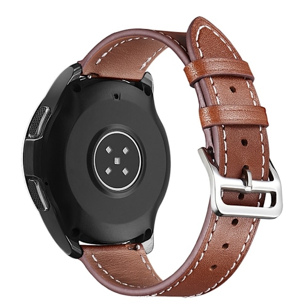Samsung Galaxy Watch 5 40mm/44mm/5 Pro 45mm Klockarmband i Läder - Brun Brun