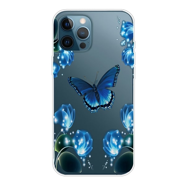 iPhone 13 Pro Max skal - Blå fjäril Blå