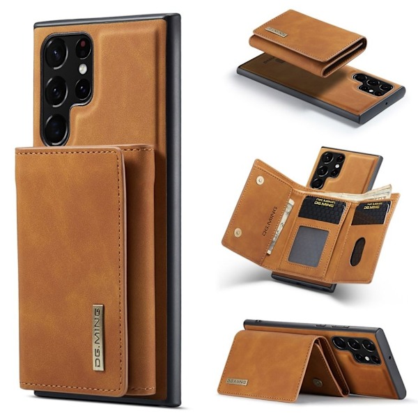 DG.MING Samsung Galaxy S24 Ultra fodral - Brun Brun