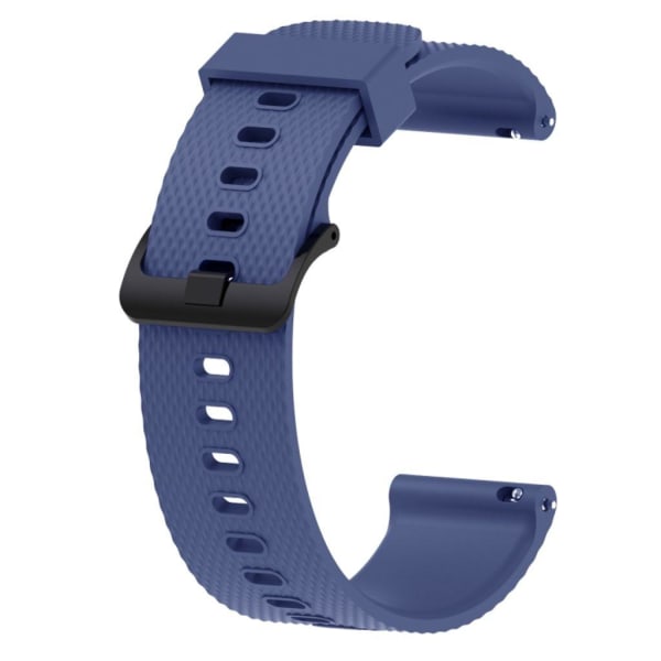 Texturerat Garmin Vivoactive 3 klockarmband - Mörkblått Blå