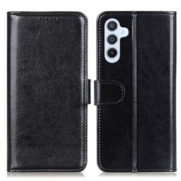Samsung Galaxy S24 Plus Fodral i skinnimmitation - Svart Svart