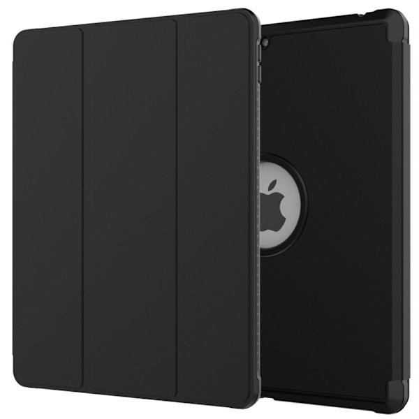 iPad 10.2" 2021/2020/2019 Tri-fold fodral - Svart Svart