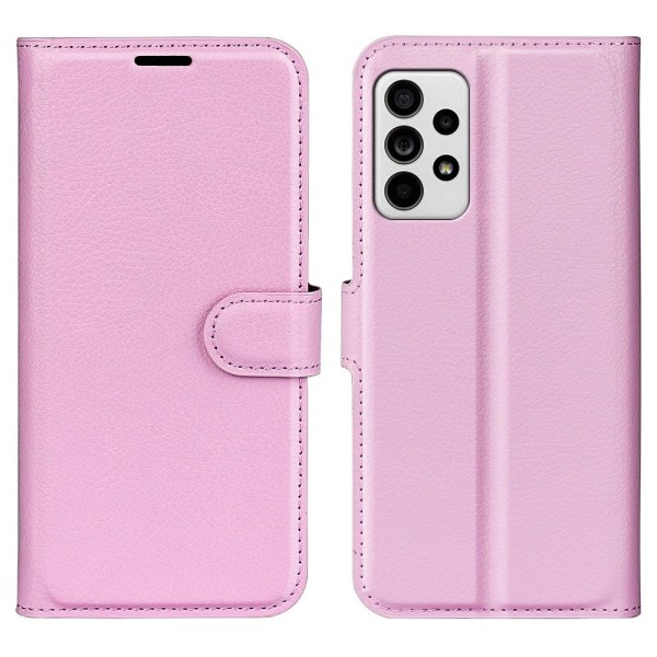 Samsung Galaxy A33 5G premium plånboksfodral - Rosa Rosa