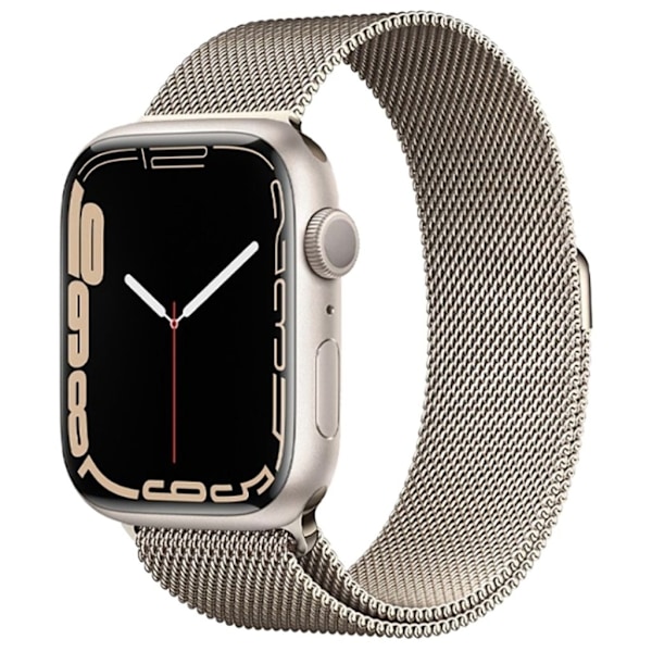 Apple Watch Ultra/Ultra 2 49mm etc Milanese Klockarmband - Silver Silver