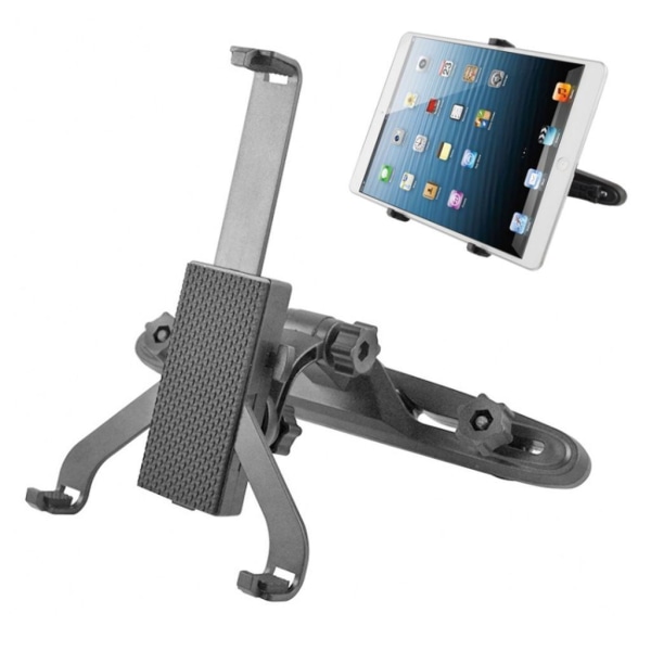 Universell 360 iPad-hållare för Bil - Svart Svart